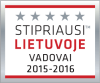 Ženklelis - STIPRIAUSI VADOVAI LIETUVOJE: 2015-2016